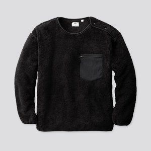 Uniqlo x Engineered Garments Fleece Pullover Black Size M Men's